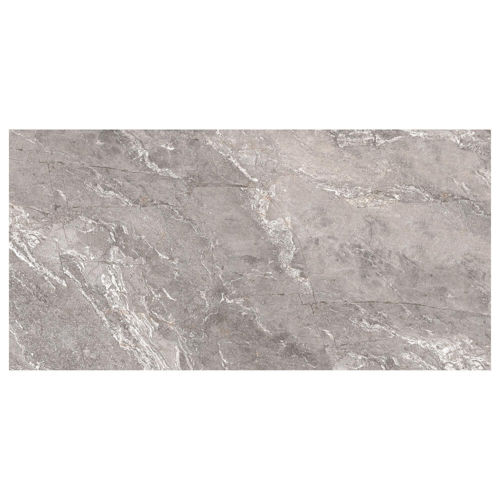 Dal-Tile Perpetuo Eternal Grey 12" x 24" Polished Porcelain Floor Tile, , large