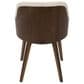 LumiSource Bacci Accent Chair in Cream, , large