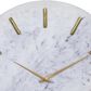 CosmoLiving by Cosmopolitan 20" Wall Clock in White and Gray, , large