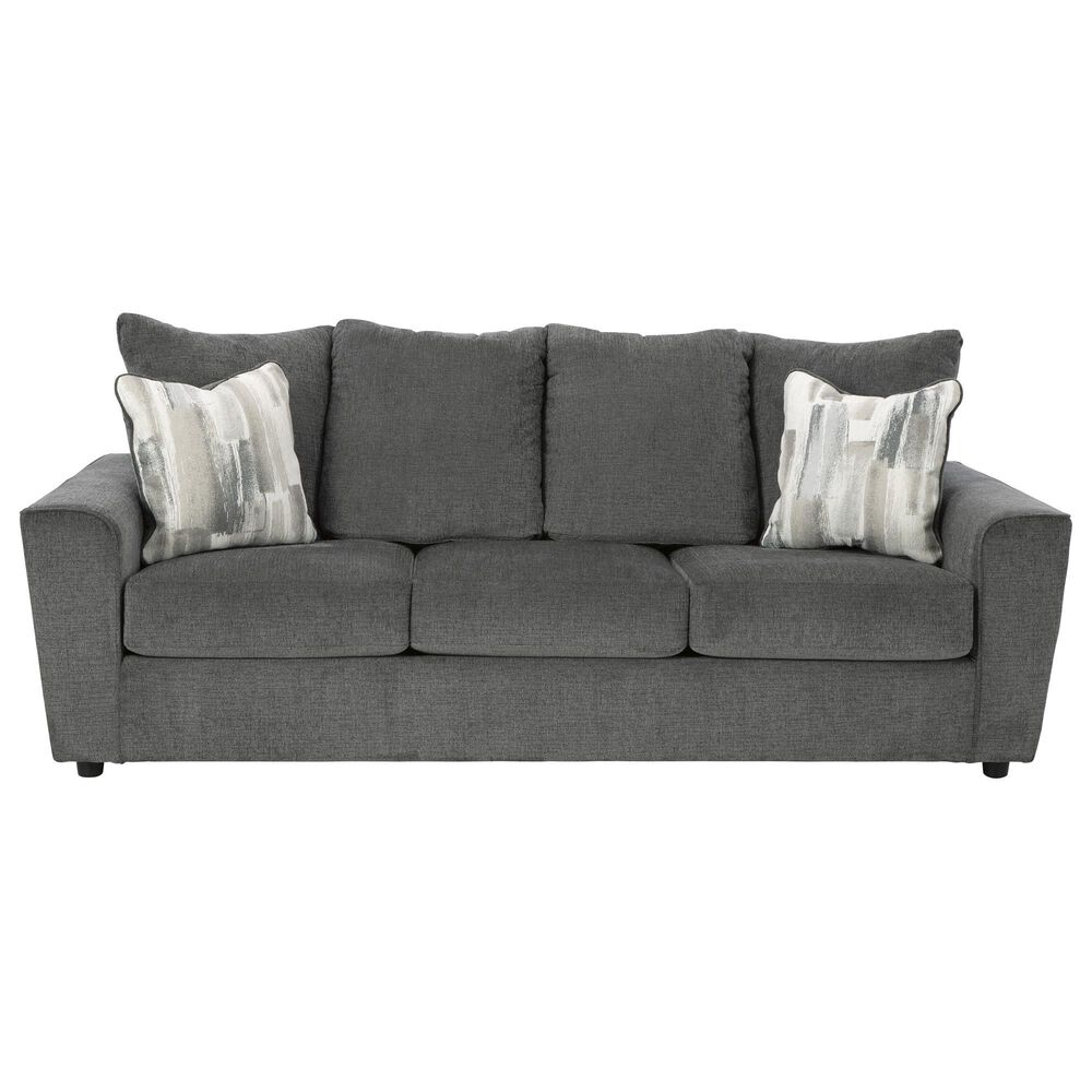 Ashley Stairatt Stationary Sofa and Loveseat Set in Gravel, , large