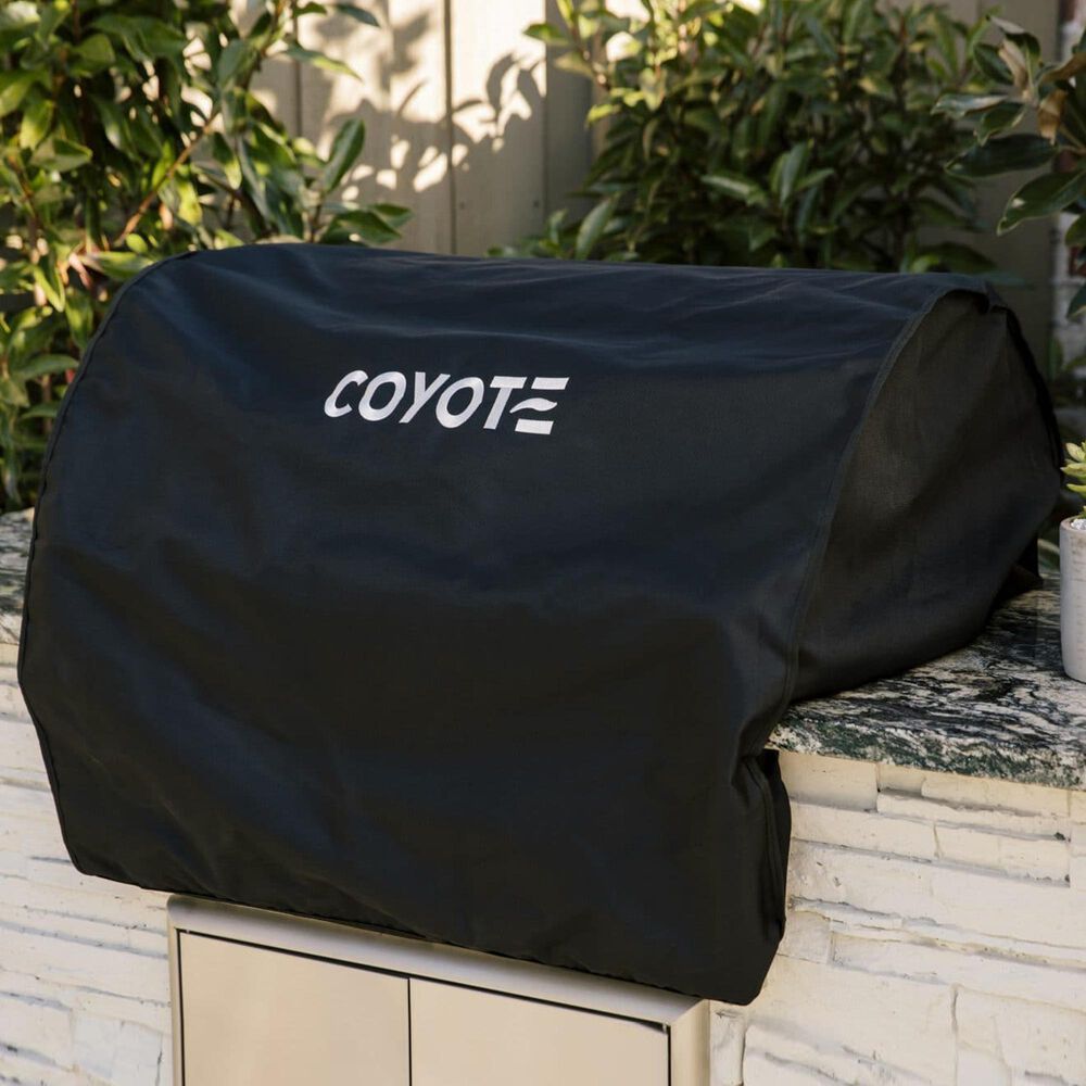Coyote Outdoor 34&quot; Grill Cover in Black, , large