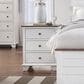Archbold Furniture Company Portland 3-Drawer Nightstand in Snow White and Driftwood, , large