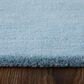 Feizy Kawai 1"6" Square Teal Area Rug, , large