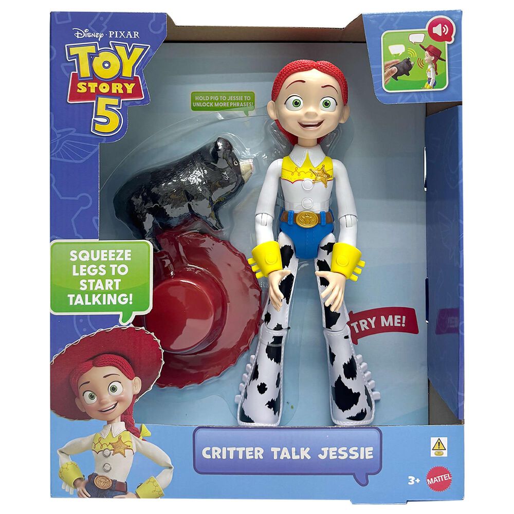 Pixar Toy Story 5 Critter Talk Jessie Action Figure, , large