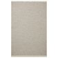 Amber Lewis x Loloi Malibu MAB-04 2"3" x 3"9" Ivory and Dove Indoor/Outdoor Area Rug, , large