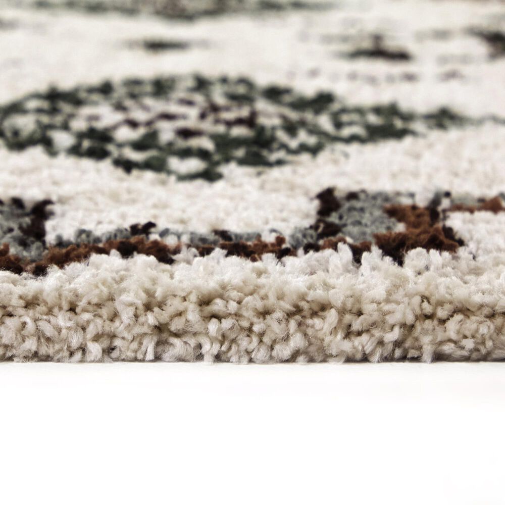 Balta Rugs Stella Felipe Green 5'3" x 7' Area Rug, , large