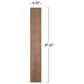 Mohawk Western Row Tilled Oak 6" x 47" Laminate, , large
