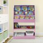 HOMLUX 5-Tier Magazine Bookshelf in Pink, , large