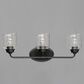 Maxim Lighting Acadia 3-Light Bath Vanity in Black, , large