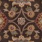 Surya Caesar CAE-1051 4" Round Brown, Orange and Olive Area Rug, , large