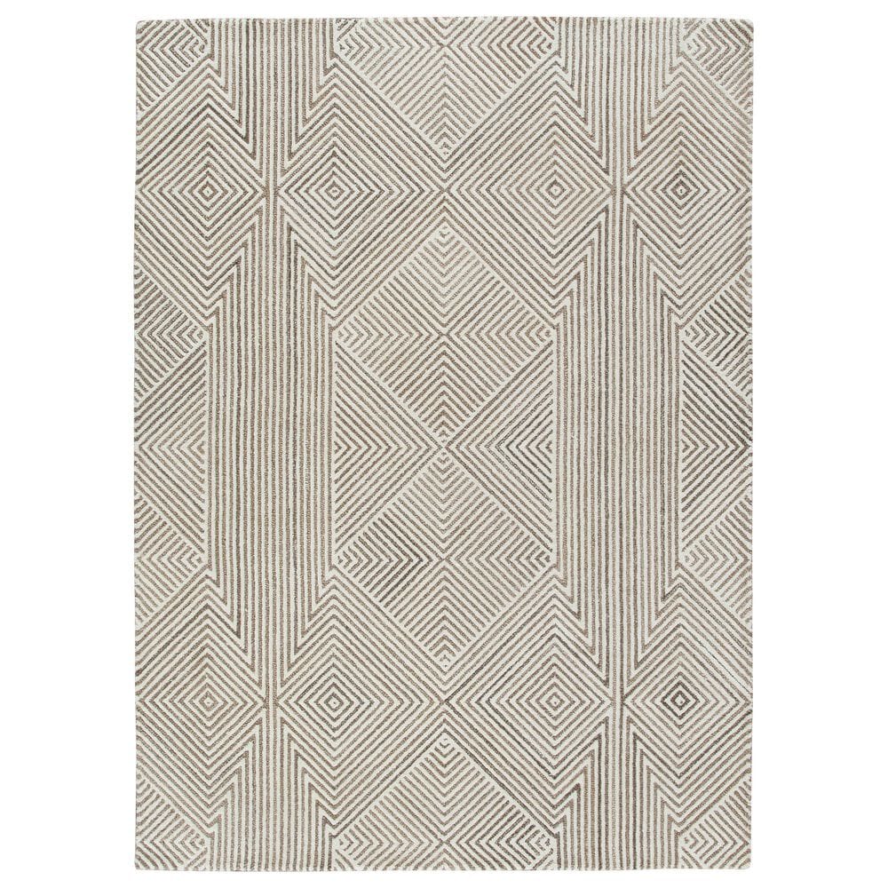 Ashley Jadott 5" x 7" Beige and Brown Area Rug, , large