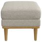 Golden Wave Furniture Reverie Ottoman in Grey, , large