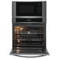 Frigidaire 30" Microwave Combination Wall Oven in Black Stainless Steel, , large