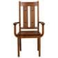 Archbold Furniture Butterfly Dining Arm Chair in Walnut, , large