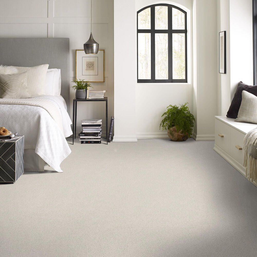 Shaw Live on Comfort Carpet in Cascade White, , large