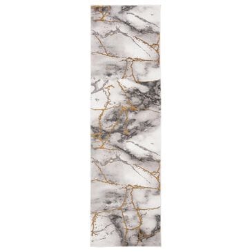 Safavieh Craft CFT877F Grey and Gold 2"3" x 8" Runner, , large