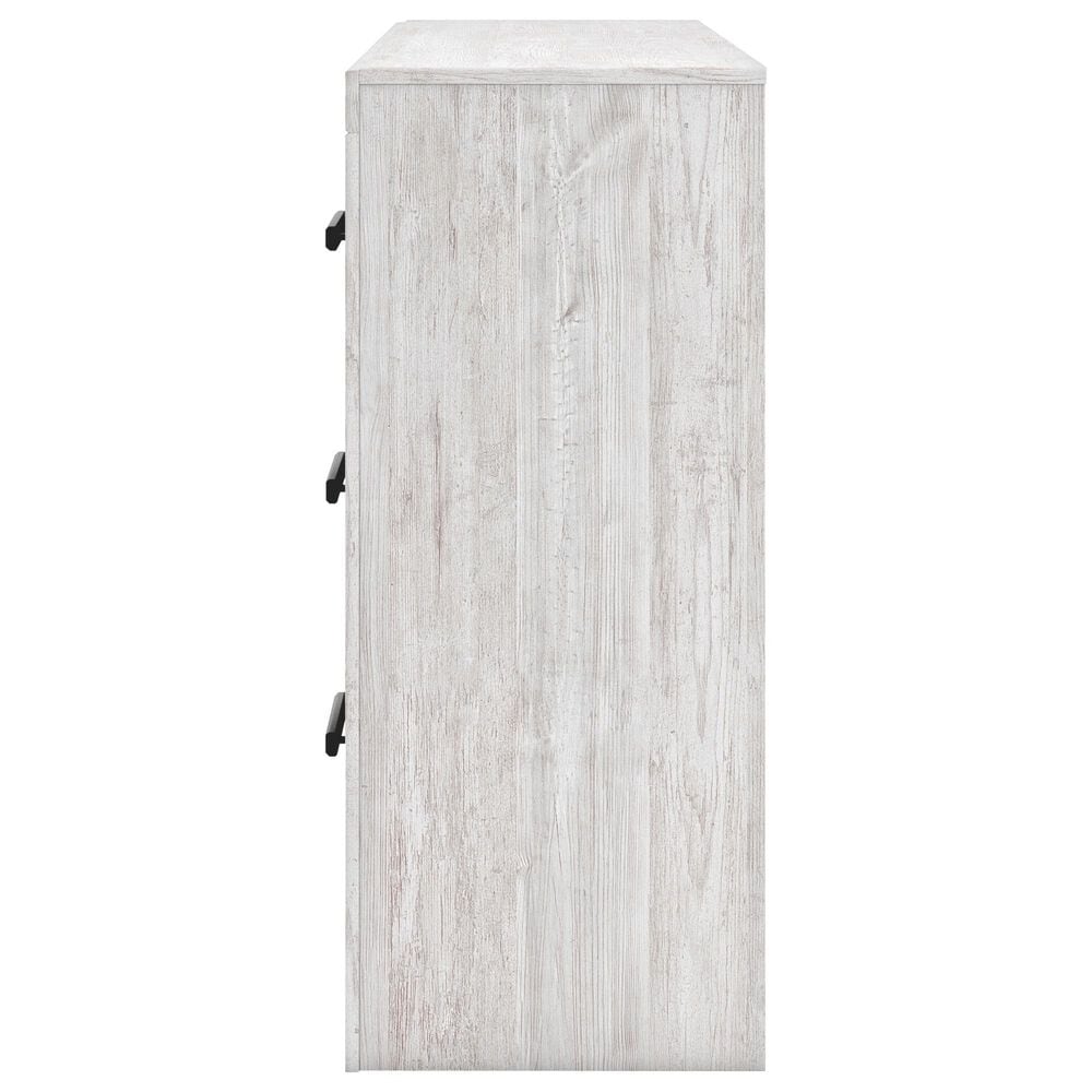 Ashley Cayboni 6-Drawer Dresser in Whitewash, , large