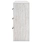 Ashley Cayboni 6-Drawer Dresser in Whitewash, , large