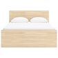 Ashley Onita Queen Panel Platform Bed with 1 Side Storage in Natural, , large