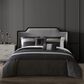 BEBEJAN Kyle 5-Piece King Comforter Set in Black and Grey, , large