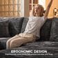 HOMLUX 108" Modular Sofa Set in Gray, , large