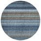 Dalyn Rug Company Portico PO2 Navy 8" Round Area Rug, , large