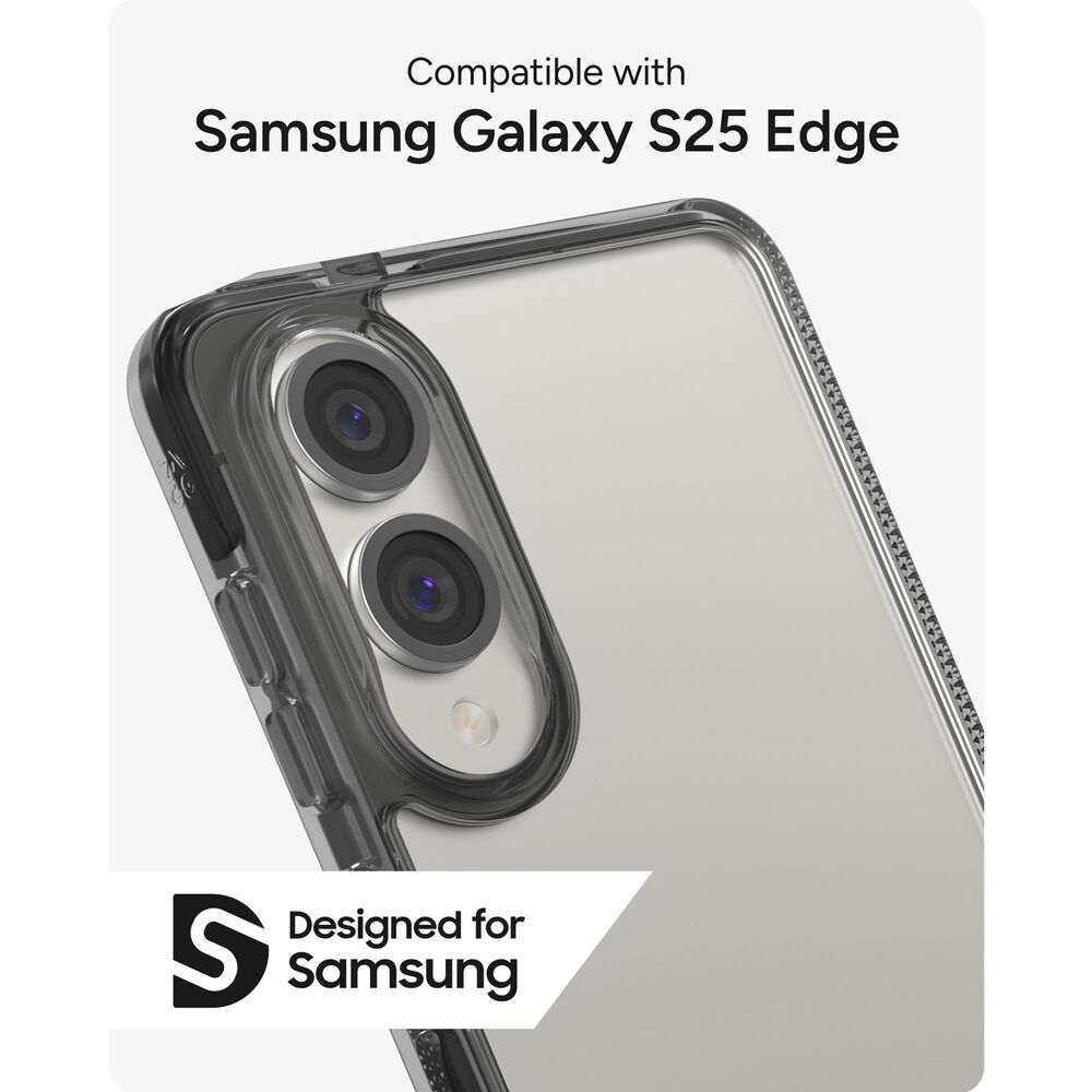 Zagg Santa Cruz Case for Samsung Galaxy S25 Edge in Black, , large
