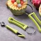HIC Kitchen 4-Piece Fruit Tool Set in Yellow and Green, , large