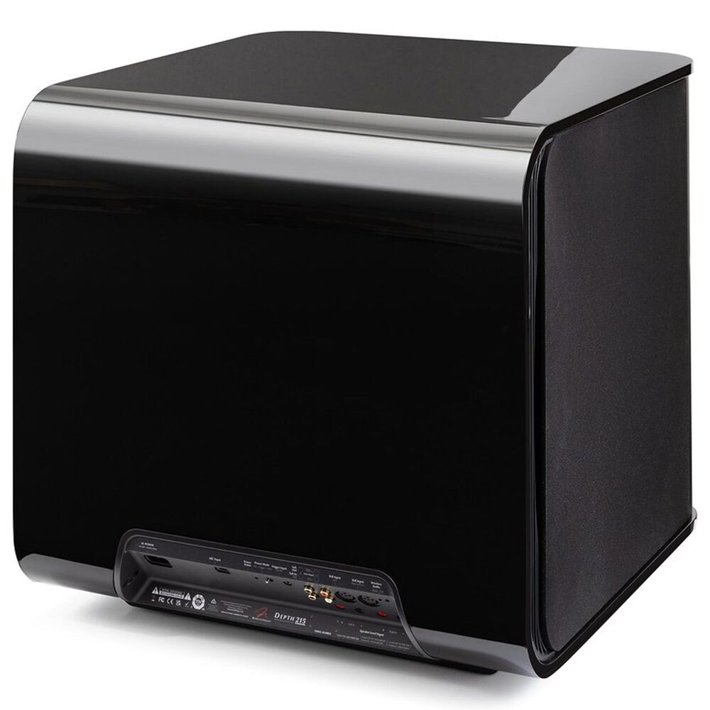 Martin Logan Depth 215 Subwoofer in Gloss Black, , large