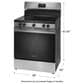 Frigidaire 30" Freestanding Electric Range in Stainless Steel, , large