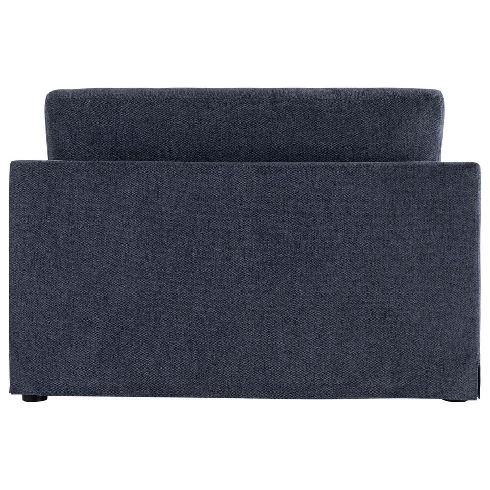Lifestyle Solutions Harper Twin Convertible Sleeper Loveseat in Navy, , large