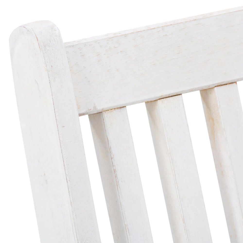 CorLiving Miramar Patio Folding Chair in White/Navy Blue &#40;Set of 2&#41;, , large