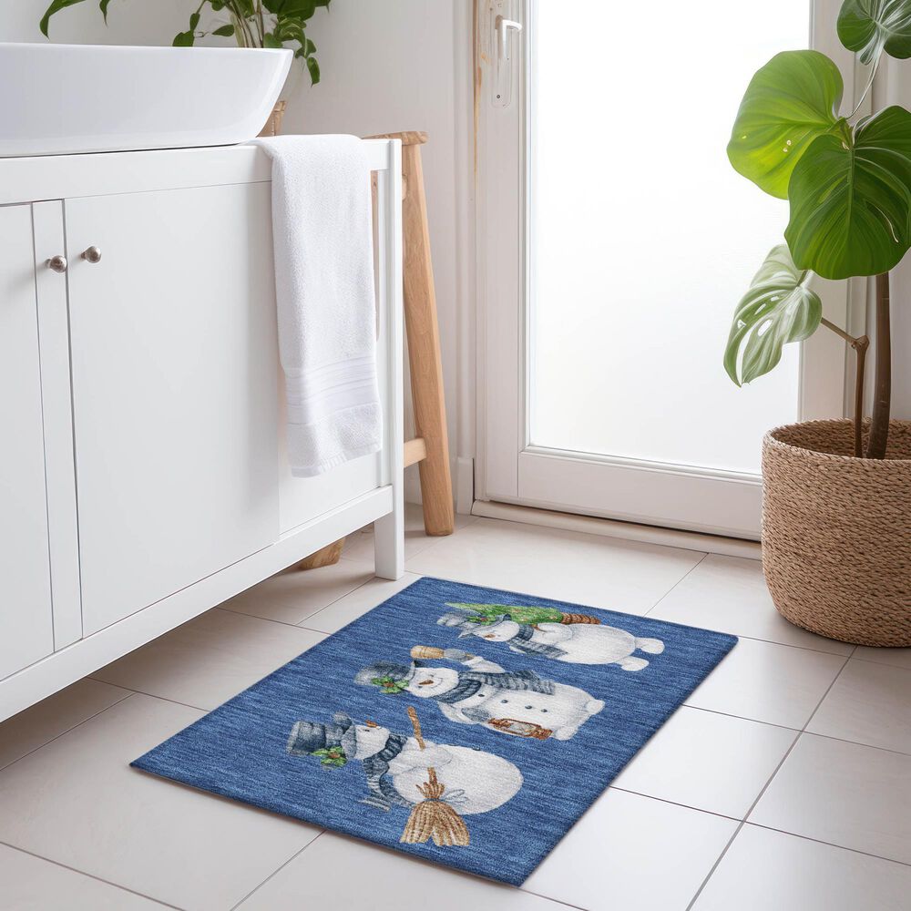 Dalyn Rug Company Wonderland WN34 Navy 2&#39;6&quot; x 3&#39;10&quot; Area Rug, , large