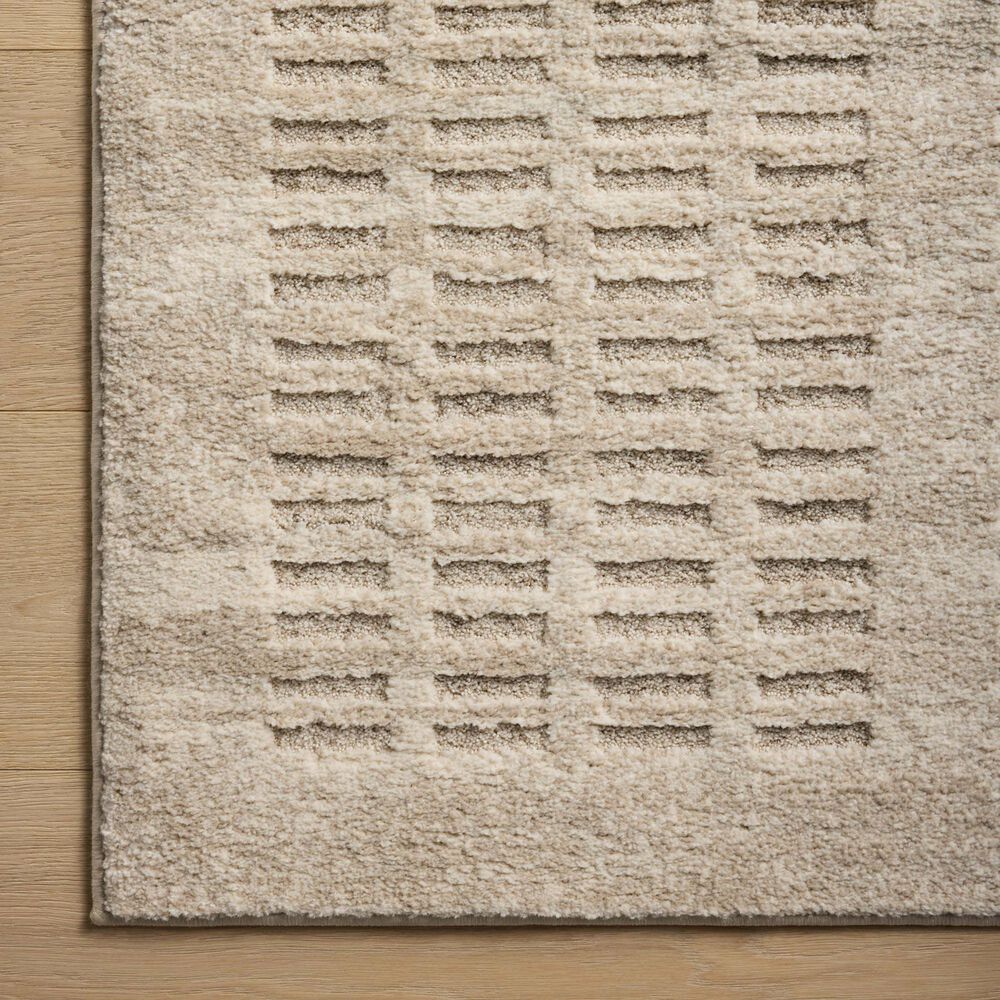 Amber Lewis x Loloi Monty 9&#39;2&quot; x 13&#39; Ivory and Beige Area Rug, , large