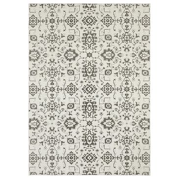 Oriental Weavers Intrigue INT08 2"3" x 7"6" Ivory Runner, , large