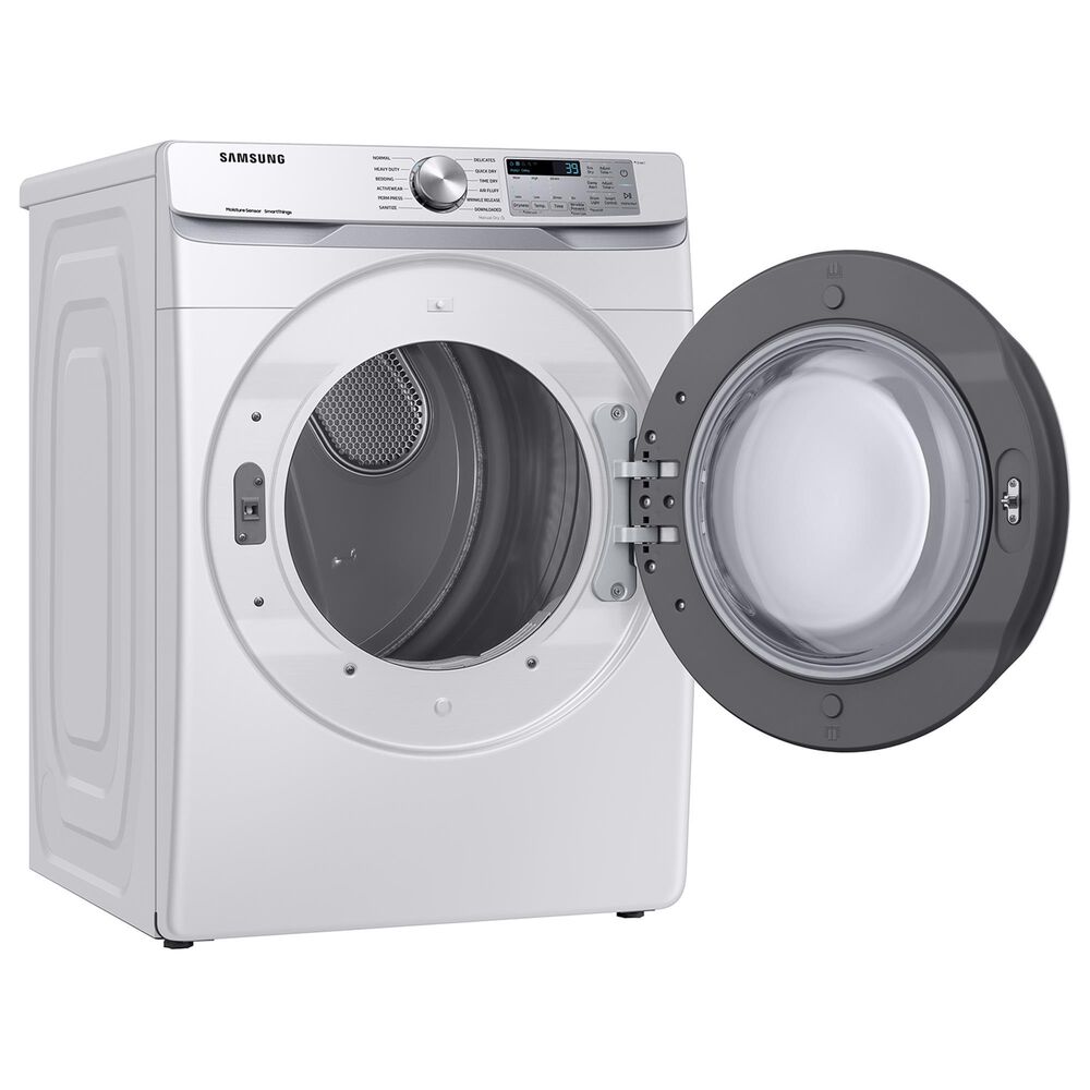 Samsung 7.5 Cu. Ft. Smart Electric Dryer with Sensor Dry in White, , large