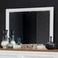Legacy Classic Franklin Dresser Mirror in Natural White, , large