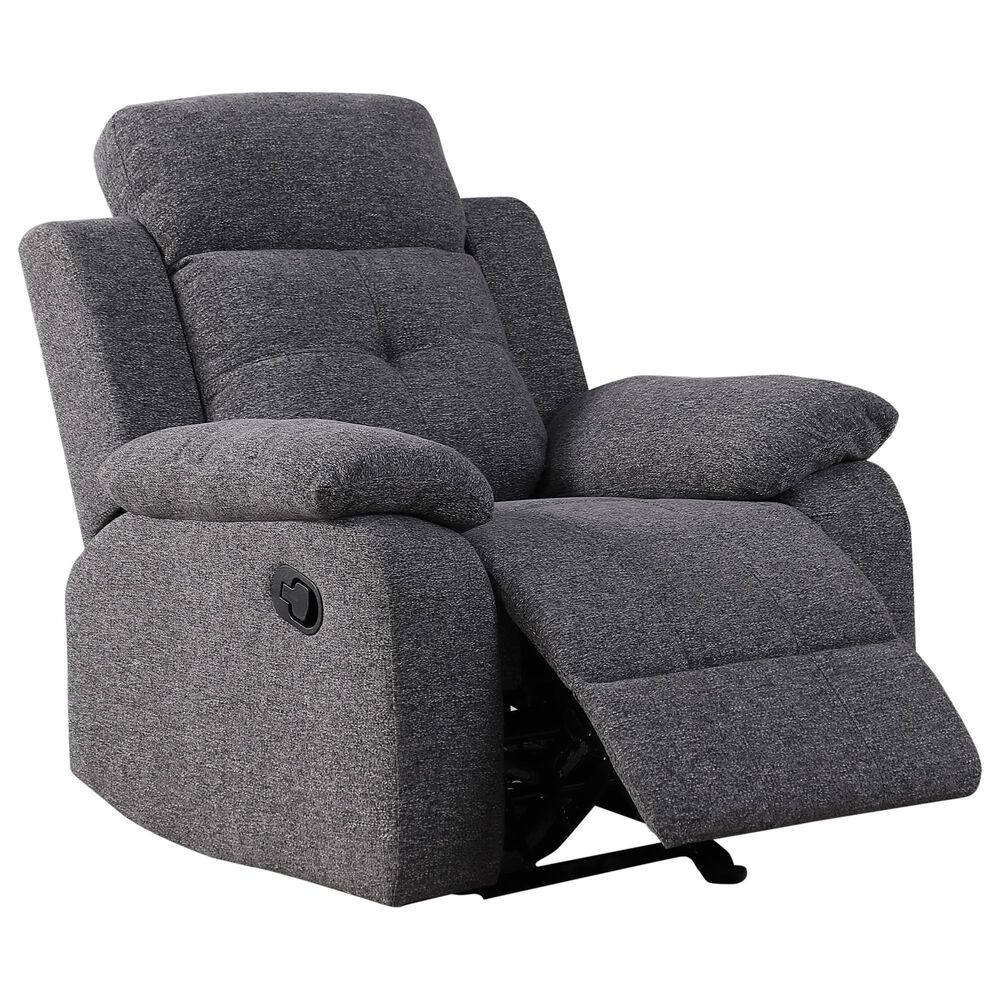 Titanic Furniture Bellinda Manual Recliner in Gray, , large