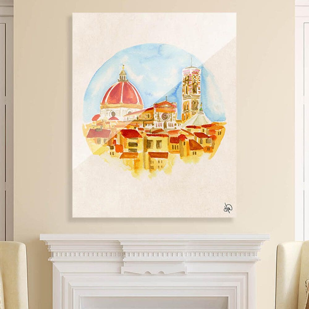 Kathy Ireland Home "Camera Con Vista" 36" x 24" Acrylic Wall Art Print, , large