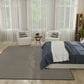 Nourison Courtyard Black and White 8" x 10" Indoor/Outdoor Area Rug, , large