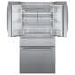 Bosch 2-Piece Kitchen Package with 20.5 Cu. Ft. 4-Door French Door Refrigerator and Bar Handle Dishwasher in Stainless Steel, , large