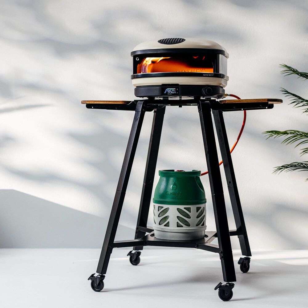 Gozney Arc and Arc XL Pizza Oven Stand in Black, , large
