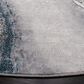 Safavieh Orchard  8" Round Grey and Blue Area Rug, , large