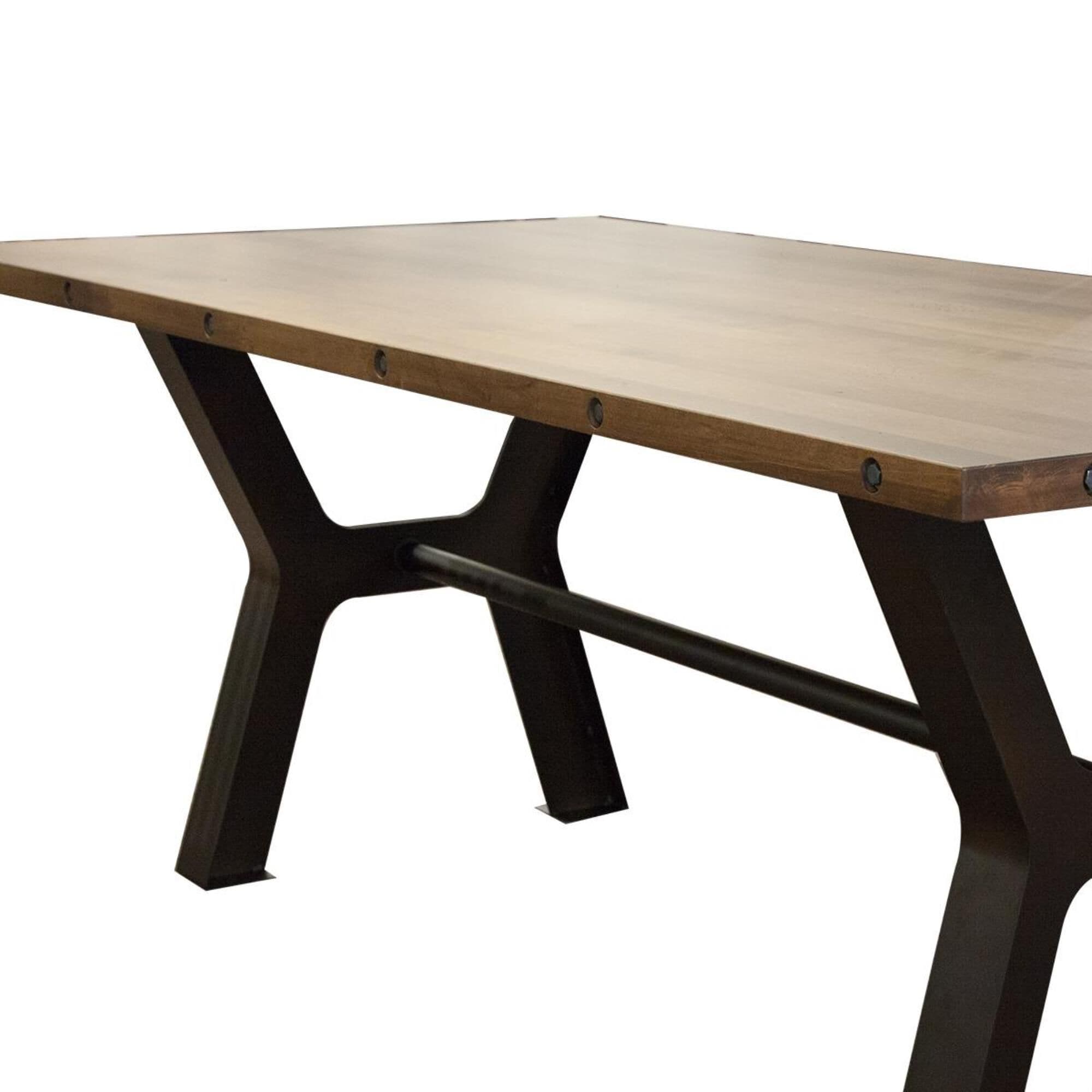 Amisco Parade Dining Table in Oxidado and Toasty Table Only