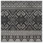 Safavieh Adirondack ADR107A-4SQ 4" x 4"  Silver/Black Square Rug, , large
