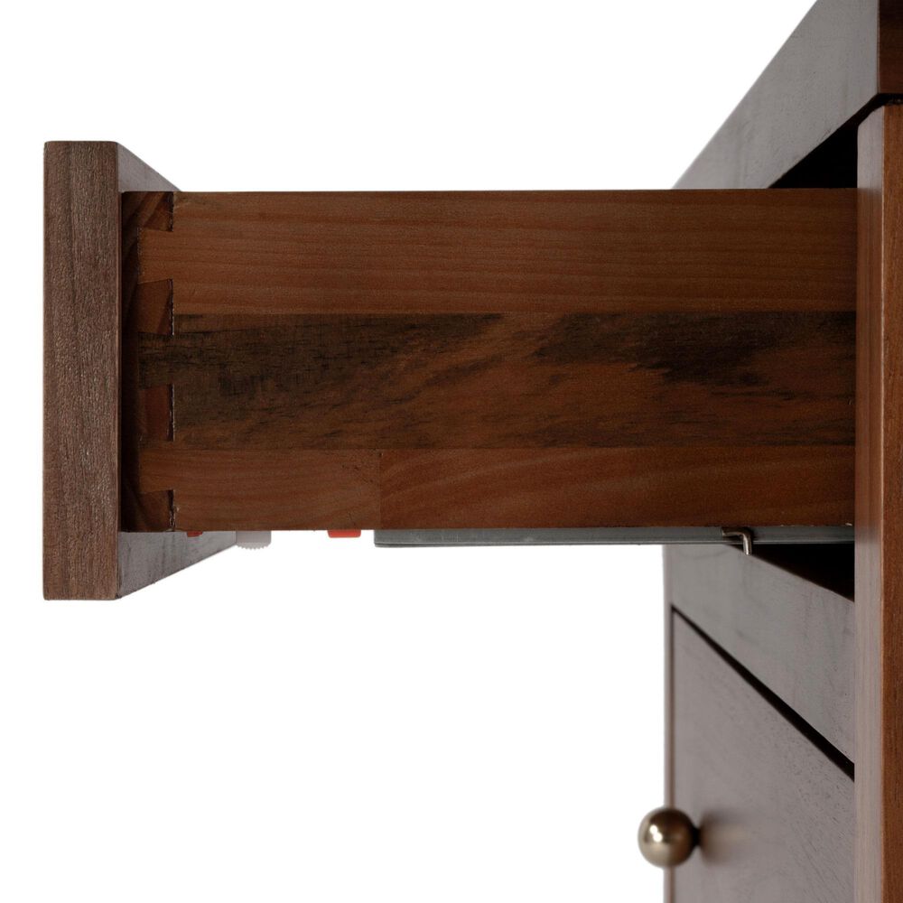 Butler Specialty Company Nora 3 Drawer Nightstand in Walnut Brown, , large