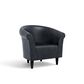 Overman International Corp Club Chair in Black, , large
