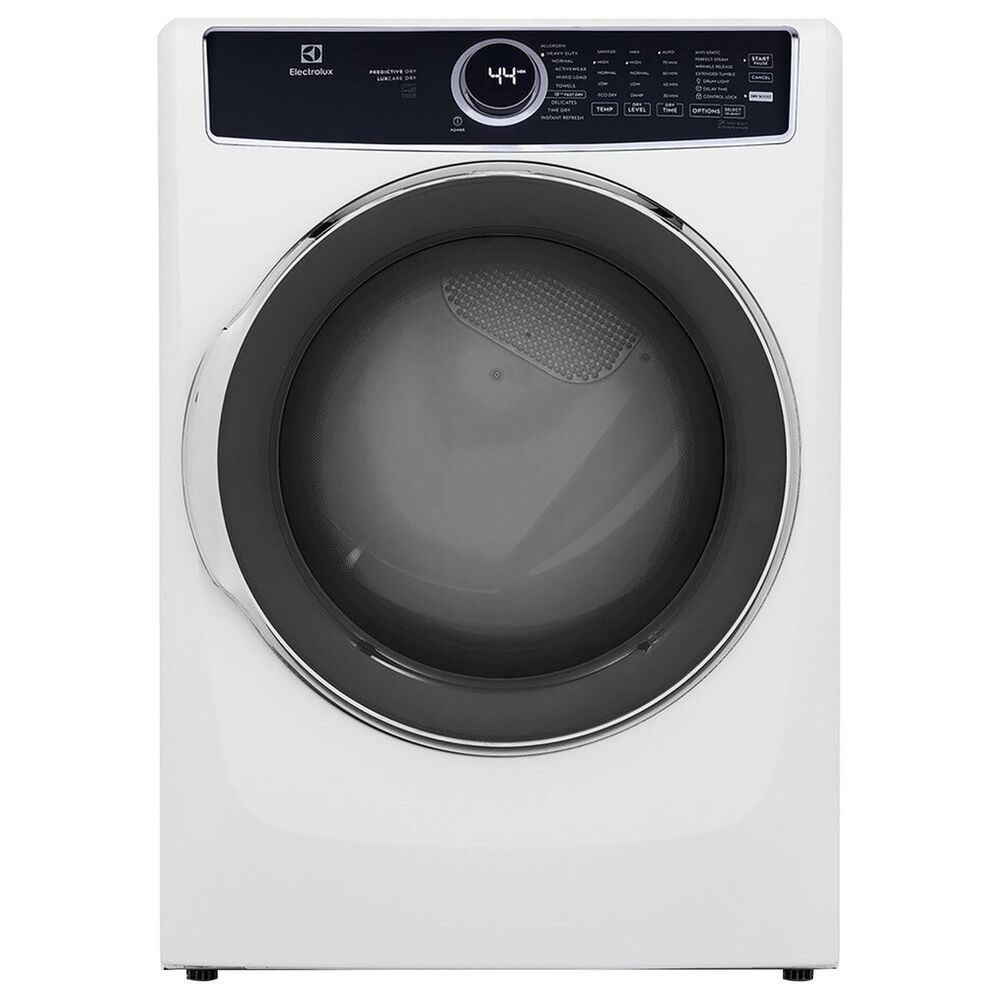 Electrolux 8 Cu. Ft. Front Load Gas Dryer with LuxCare in White, , large
