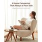 HOMLUX 4-in-1 LED Table Lamp with Portable Speaker and Wireless Charger in White and Gray, , large