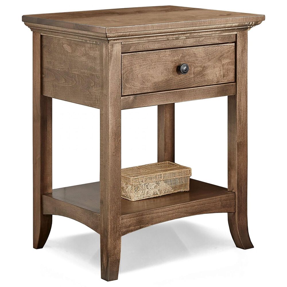 Archbold Furniture Company Provence 3-Piece Queen Panel Bed and Two Nightstands in Sandstone, , large
